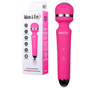 Adam & Eve Peak Wand Massager - Pink 19.1 cm Massager Wand