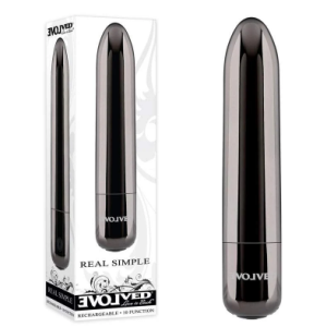 Evolved REAL SIMPLE Bullet Vibrator 10cm