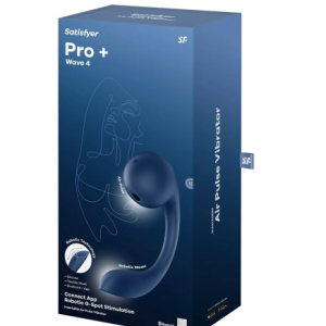 Satisfyer Pro+ Wave 4 Vibrator with Air Pulse Stimulation
