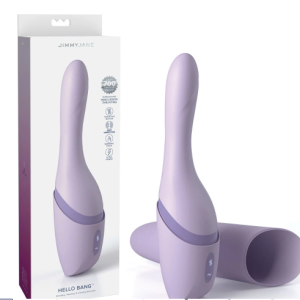 JimmyJane Hello Bang Purple Thrusting Vibrator