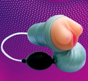 Male Inflatable Pump Magic Realistic Stroker