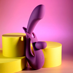 Playboy Pleasure CHA CHA SLIDE Purple Rabbit Vibrator