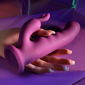 Playboy Pleasure FLUFFLE Purple Rabbit Vibrator
