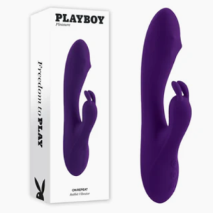 Playboy Pleasure On Repeat Purple Rabbit Vibrator