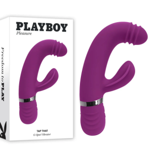 Playboy Pleasure TAP THAT Purple Rabbit Vibrator