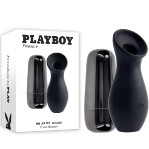 Playboy Pleasure THE JET SET SUCKER Travel Massager