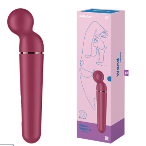 Satisfyer Planet Wand-er Vibrator - Berry