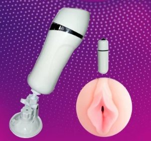 Comfortable Waterproof Hands Free Vibrating Male Stroker