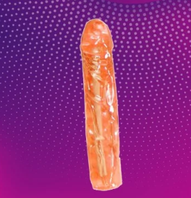 Dazzling Hot Pink Realistic Non Vibrator