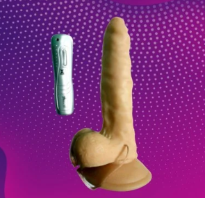 Sex Flesh MultiSpeed Maddox Realistic Vibrator with SuctionV2