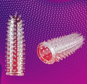 Spike Dotted For Men dildo sheath Condoms V2