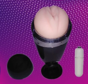 Super Pink Male Vibrating Male Stroker